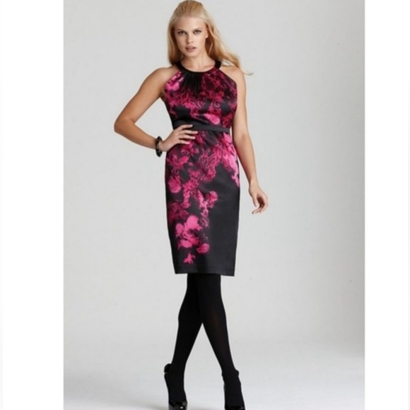 Tahari petite midi sleeveless dress - Picture 2 of 10